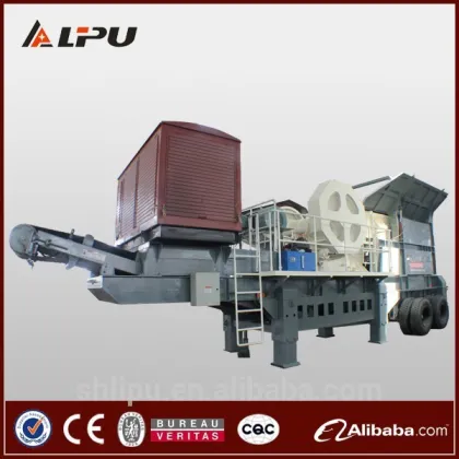 Mobile Rock Crusher Plant Mineral Processing Equipment