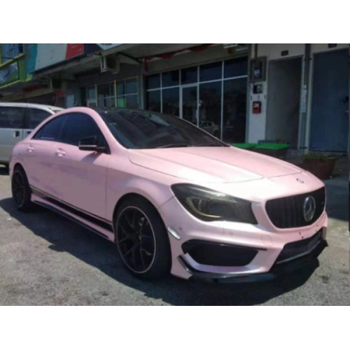 Satin metallesch Sakura Pink Auto wrap Vinyl