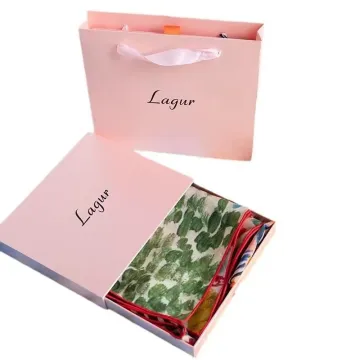 Caja de regalo de regalo corredizo de joyería de cartón impresa personalizada