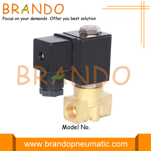 Válvula solenoide de la bobina de bajo consumo de consumo de energía 1/4 &#39;&#39;