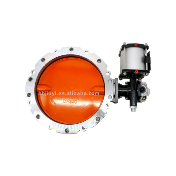 Pneumatic Butterfly Valves for Silo Applications: Single or Double Flange