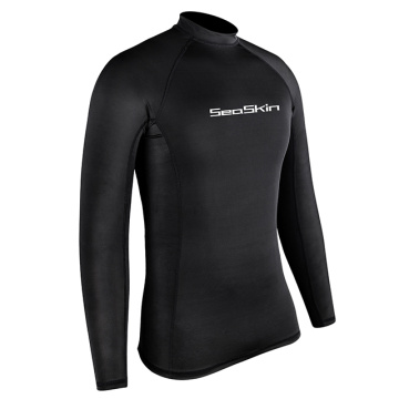 Seaskin Upf Prenvent Mens Rashguard Swimsuit