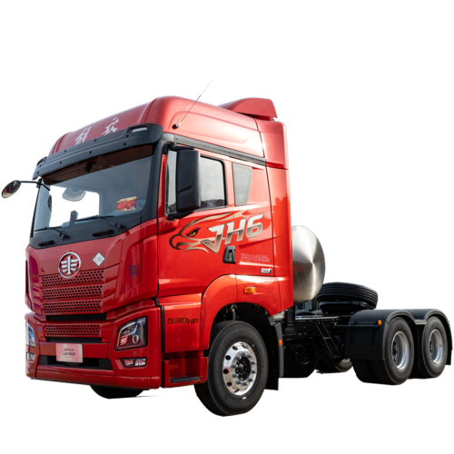 Camión JH6-LNG premium que ofrece un rendimiento superior