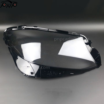 Cangkang dasar penutup lensa kaca lampu depan untuk Mercedes Benz e-class W213 2016-2019