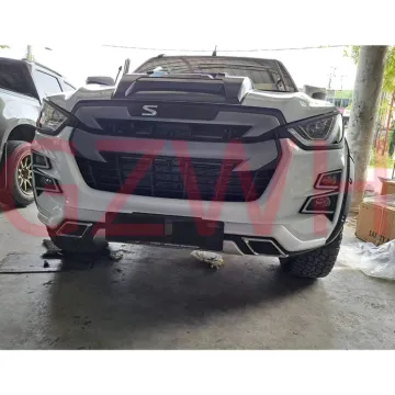 DMAX 2021 abs plastic front bumper guard