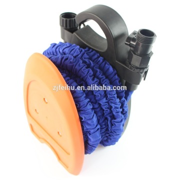 Quality supplier 2 layer latex nylon fabric expandable shrinking garden hose