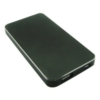 Power Bank with 4,600mAh Capacity, Comes in Black, Suitable for iPhone 4