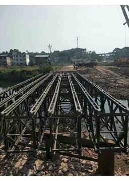 Ponte Bailey prefabbricato strutturale in acciaio temporaneo
