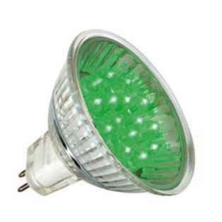 MR16 GU5.3 1W LED color spot bulb red / yellow / blue / green / orange
