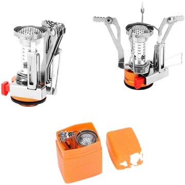 Portable Butane Camping Gas Cooker: Mini Stoves for Outdoor Hiking and Barbecue