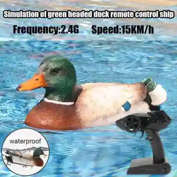 Flytec V201 2.4G 50M Waterproof Remote Control Duck Hunting Decoy and Garden Ornament Toy