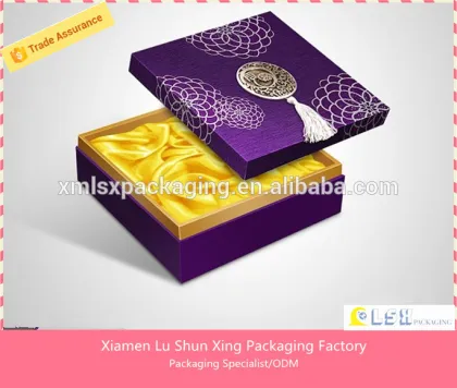 new style food grade paper mooncake packaging box