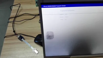 High quality cogent fingerprint scanner for attendance