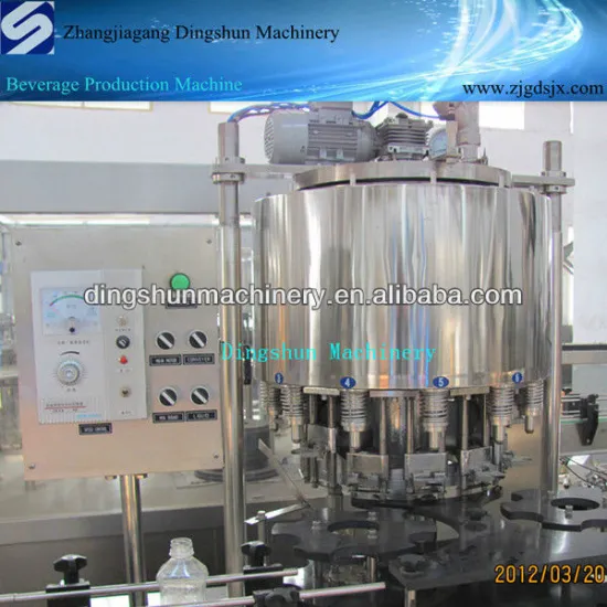 2000BPH small bottle pulp juice filling machine