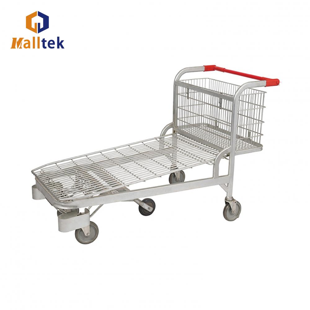 Heavy Duty Warehouse Cargo Wire Mesh Trolley