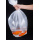 White Plastic Garbage Bag on Roll