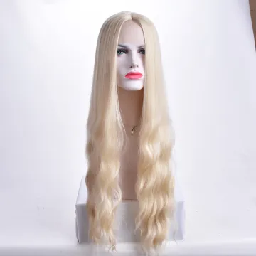 Wholesale lolita wig synthetic hair bionde color wig 22inch hair synthetic hair wigs for women