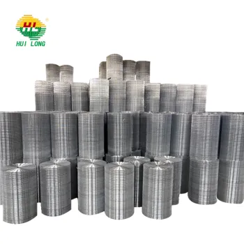 Low Price Anping Huilong Galvanized Steel Welded Wire Mesh