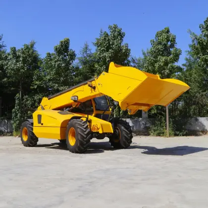 Hydraulic telehandler boom forklift 4x4 3ton 4ton