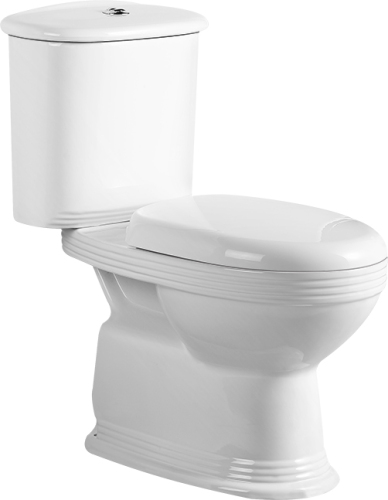 Είδη υγιεινής Κεραμικό πλύσιμο Δύο τεμαχίων τουαλέτας
