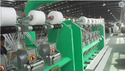 Friction Spinning Machine for Mop Yarn or Cotton Wool Yarn Spinning