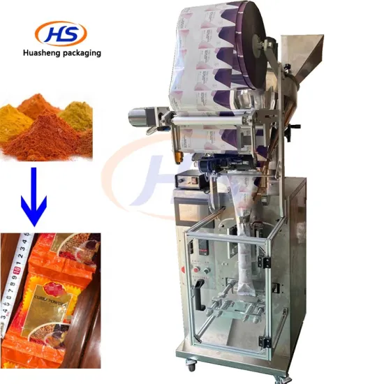 HS240BF Linked Bag Packing Machine for Chilli Powder (30g/50g)