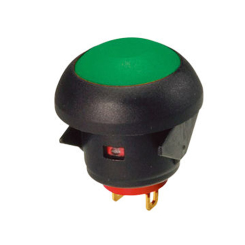 IP67 Switchproof Momentary Push Button tahan api kalis air IP67