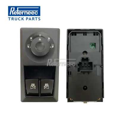 REFERNEEC Truck Switches - 7421972423 7423391509 Door Panel & Window Switches for RENAULT Trucks