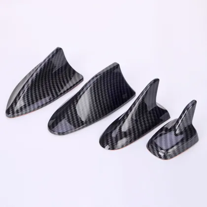 Carbon Fiber Shark Fin Car Antenna Decoration