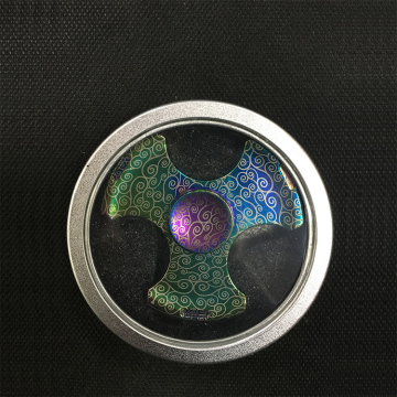 Wholesale Removable Cool Aluminum Novelty Gyroscope Fingertips Spiral Metal Hand Spinner Gyro
