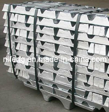 Zinc Ingots Purity 99.99%