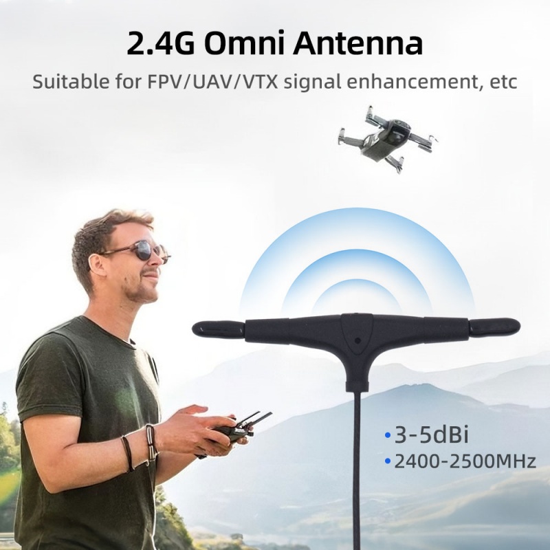 2.4G T-shaped drone FPV antenna 7