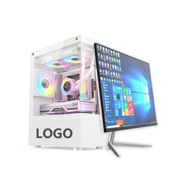 I7 모두 한 게임 데스크탑 컴퓨터 세트에 있습니다