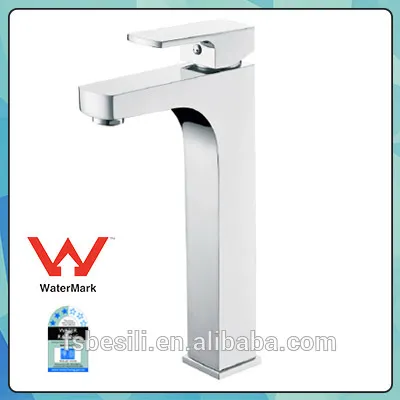 Wash basin faucet single lever deck mounted basin mixer with watermark 1451