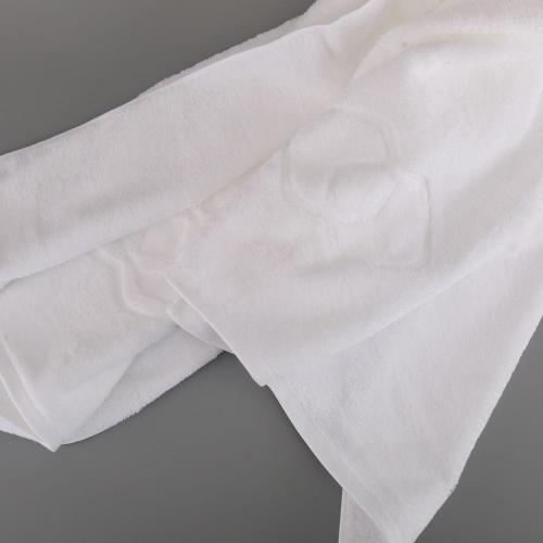 Factory supply 100% cotton towel with satin edge
