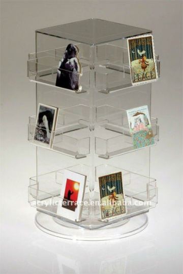 Rotating Acrylic Card Stand