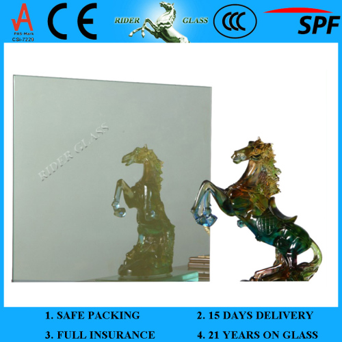 3-6mm Soft Coating Reflective Glass with CE & ISO9001