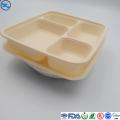 Opaque Original Color Thermoforming PLA Food Container