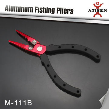 6.5'' Aluminum Alloy TPR Handle Fishing Cutting Pliers