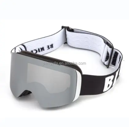 Customized Sports Snow Glasses: Snowboard Goggles with Elastic Straps and Ski Goggles