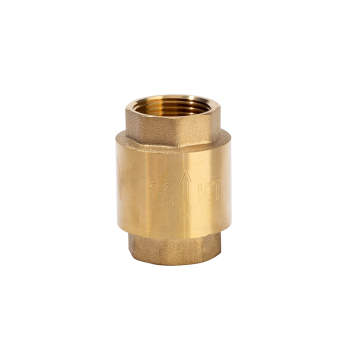 Brass Vertical Check Valves: 1/2''-1'' Brass Spring Check Valves for Water Pipes and Meters