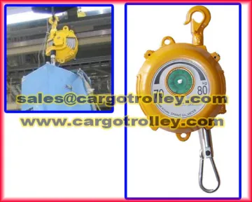 Spring tools balancer applied on industry areas