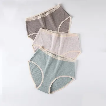 Plus Size Cotton Briefs High Waist Underwear XXL-4XL