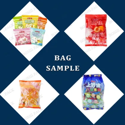 Automatic Vertical Candy Packaging Machine for Cotton Candy Fudge Chocolate Candies (50g-200g)