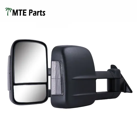 Electric Black Rear View Towing Mirror for Toyota Land Cruiser 80 Series (1990-1998) - Right Hand Drive (RHD)