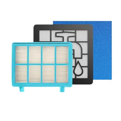 Philips Vacuum Cleaner Filter Replacement Set for Models FC9330, FC9331, FC9332, and FC8010