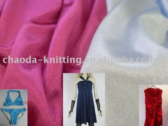 Satin underwear fabric&warp knitting fabric