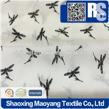 FABRIC WOVEN RAYON VOILE IN PRINTED FOR LADIES