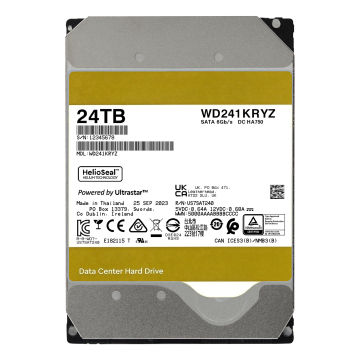 24 To WD Gold Enterprise Class Drive: Solution de stockage à haute capacité pour les besoins de l'entreprise