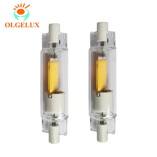 China R7S LED Light, 4W COB Lamp, Warm/White Light, 220-240V